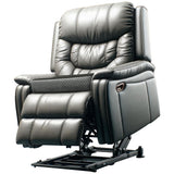 Kolbs Extra Large Recliner Cushion | Chic 2 Tone Velvet Cover | Memory Foam Seat Pillow 5 inch Thick 20 x 20 | Recline Chair Cushions for Elderly - Extra Large Chair Pad