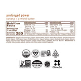 GoMacro MacroBar Organic Vegan Protein Bars - Banana + Almond Butter, (2.3 Ounce Bars, 12 Count)