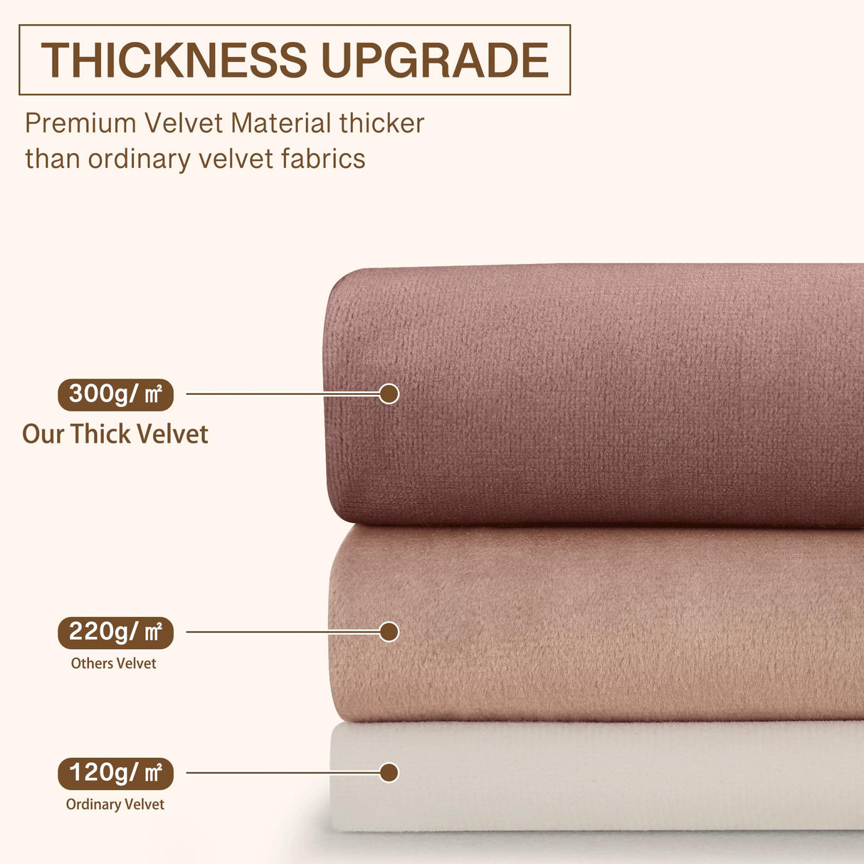 StangH Theater Red Velvet Curtains Christmas Curtains Super Soft Thermal Insulated Window Drapes 84 inches for Living Room Holiday Decorative for Master Bedroom, W52 x L84, 2 Panels