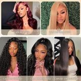 Human Hair Bundles with Closure Straight(22 24 26+20,Free Part) Closure with 3 Bundles Brazilian Virgin Hair 16A Extensions with Pre Plucked with Baby Hair 4X4 HD Lace Closure Natural Black Color