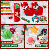 Skincare Advent Calendar 2026 for Adult Women - 24 Days of Beauty, Bath and Body Gift Set with Lotions, Scrub, Bath Bombs - Christmas Gift Basket for Girlfriend, Wife, Mom, Teen Girls