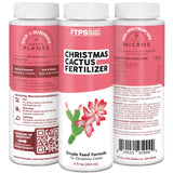 TPS NUTRIENTS Christmas Cactus Fertilizer for All Christmas Cacti and Schlumbergera Cacti, Liquid Plant Food, 32 oz (1 Quart)