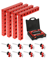 VEXTHYX Corner clamps for woodworking, 4Pack 90 degree 5.5"x5.5" clamping squares for right angle positioning, woodworking square clamp tools for cabinet, picture frame, box, drawers