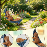 LC LCdecohome Squirrel Garden Décor Hanging Statue 7.75 * 3.75 * 3.25 Inch