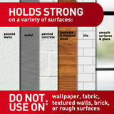 Command Clear Medium Hooks, 14 Hooks, 24 Strips - Easy to Open Packaging, Organize Damage-Free