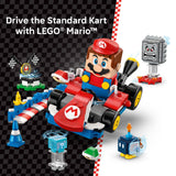 LEGO Super Mario: Mario Kart – Interactive Mario & Standard Kart Building Toy - Pretend Play Racing Playset for Boys & Girls, Ages 7+ - Gift for Christmas - 72043