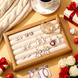 Liliaafar Sports Earrings for Women,9 Pairs,Baseball