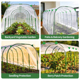 Garden Netting Kit for Raised Beds, 8 x 20 FT Ultra Fine Mesh