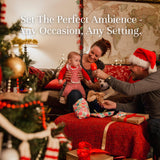 P&J Fragrance Oil Christmas Set | Christmas Wreath, Mistletoe, Candy Cane, Gingerbread, Cinnamon, and Cranberry Candle Scents, Freshie Scents, Candle/Soap Making Supplies