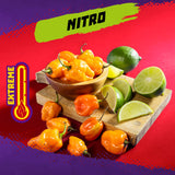 Takis Nitro Rolled Spicy Tortilla Chips, Habanero Lime Flavored Hot Chips, Multipack 6 Individual Bags, 4 Ounces Each