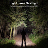 Lighting EVER LED Flashlights High Lumens, Small Flashlight, Waterproof, Adjustable Focus Flash Light for Outdoor, Emergency, Camping, AAA Batteries Included, 2 Pack