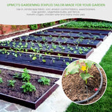 UPMCT 12 Inch Galvanized Garden Landscape Staples Stakes, 25 50 100 PCS Anti-Rust Garden Staples Tent Ground Stakes U-Shaped Landscape Pins for Secure Lawn Fabric, Decoration (50, 12 Inch)