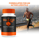 Bio-X-Cell Supplement Bio-X-Cell Max Support Capsules, Bio-X-Cell Maximum Strength Advanced Support Multivitamin Formula for Overall Health & Wellness, Bio-X-Cell Supplement Pills (60 Capsules)
