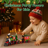 Rubypop Christmas Train Advent Calendar 2026 Building Blocks Set for Boys