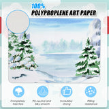 Sabary 100 Pcs Blank Watercolor Cards with Envelopes Set 140lb/300 Gsm Cotton Heavyweight Foldable Greeting Paper Card for Christmas Painting Invitation Note Birthday Wedding(White,5 x 7 Inch)