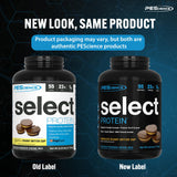 PEScience Select Protein Powder, Whey and Casein Blend, Clean Protein Powder for Women and Men, Low Calorie, Low Carb, Keto Friendly, Gluten Free, Chocolate Peanut Butter Cup, 55 Servings