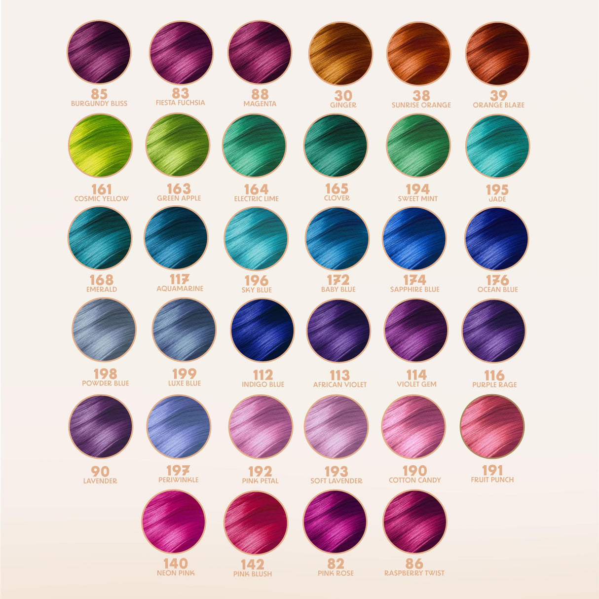 Adore Semi Permanent Hair Color - Vegan and Cruelty-Free Pink Hair Dye - 4 Fl Oz - 190 Cotton Candy (Pack of 1)