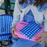 Yumbox Reusable Condensation Free Soft Ice Packs with Fabric Sleeve for Lunch Box and Cooler, Sweatproof, Pack of 2 Gel Ice Packs (Vichy)