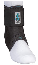 Med Spec 264012 ASO Ankle Stabilizer, Black, Small