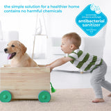 BRIOTECH Sanitizer Disinfectant Hypochlorous Spray, Kill 99.99% of Viruses & Bacteria, Control Mold, Eliminate Odor, Gentle for Nursery & Play Rooms, Food Contact Surface Sanitizer, 32 fl oz (4 Pack)