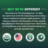 Dr. Berg's Greens Superfood Cruciferous Vegetable Tablets - Vegetable Supplements for Adults w/ 11 Phytonutrient Super Greens - Energy, Immune System & Liver Veggie Tablets - 90 Tablet