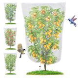 4PCS Insect Bird Barrier Mesh Blueberry Bush Netting Cover Bird Netting