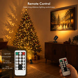 LED Spotlights Indoor, 5W Plants Uplighting with Remote Control Dimmable & Timer, Uplights Indoor Floor Spot Lights for Painting, Picture, Artwork, Accent Stick on Wall Light with 5.9 FT Plug Cord
