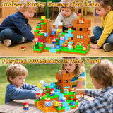 ORZbb Magnetic Blocks Building Games Kids Toys for 3 4 5 6 7 8 9 10 11 12 13 Year Old Boys Girls, Magnetic Cubes Montessori Sensory Toys for Ages 3+ Travel Party Christmas Birthday Gifts