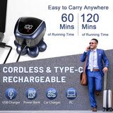 Head Shaver 7D, Wyklaus Head Shavers for Bald Men, Head Electric Razor with Nose Hair Trimmer, Waterproof Wet Dry Mens Grooming Kit (Blue)