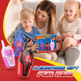 Cool Walkie Talkies for Kids Boys: 3 Pack Kids Walkie Talkies Toys Christmas Birthday Gifts for 3 4 5 6 7 8 Year Old Girls Boys Grandkids Camping Outdoor Toys Stocking Stuffers Boy Girl Gift Age 3-8