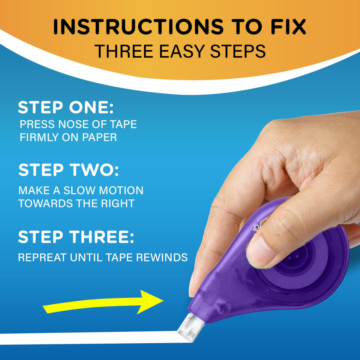 BIC Wite-Out EZ Correct Correction Tape, 10-Count