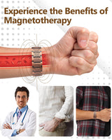 Feraco Copper Bracelet for Men Magnetic Therapy Bracelet Jewelry