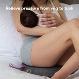 Frida Mom Donut Pillow Perineal Comfort Cushion with Cold Pack for Pain Relief, Postpartum Essentials