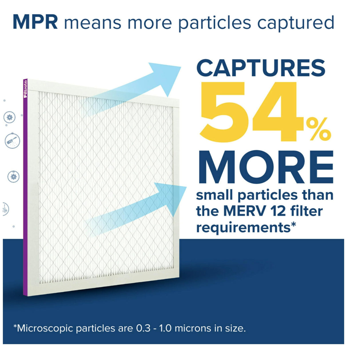 Filtrete 14x25x1 AC Furnace Air Filter, MERV 12, MPR 1500, CERTIFIED asthma & allergy friendly, 3 Month Pleated 1-Inch Electrostatic Air Cleaning Filter, 4-Pack (Actual Size 13.81x24.81x0.78 in)