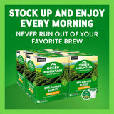 Green Mountain Breakfast Blend Coffee, K-Cup Pods, 96 Count