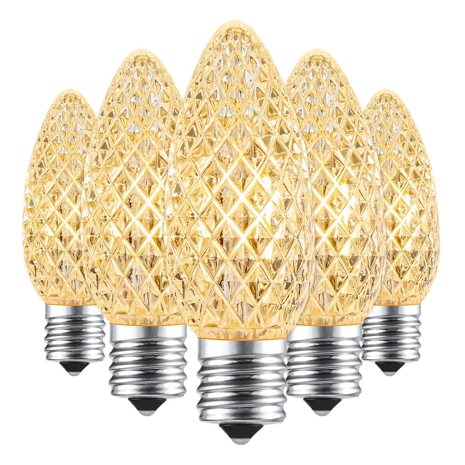 Brightown C9 LED Replacement Bulbs - Thumbnail 3