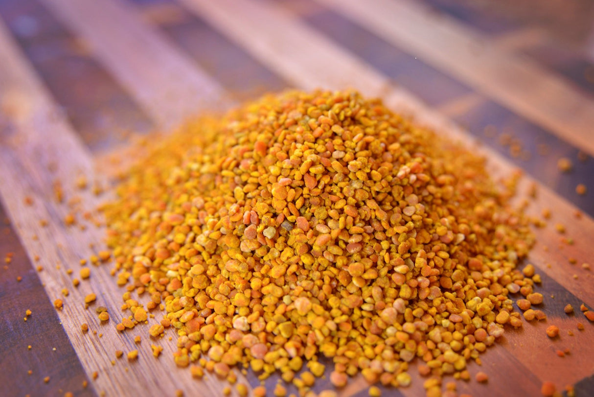 Greenbow Organic Bee Pollen - 100% USDA Certified Organic, Non-GMO, Pure, & Natural Bee Pollen - Superfood Packed w/Proteins, Vitamins & Minerals (8oz)