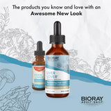 BIORAY Daily Liver Lover - 2 fl oz - Supports The Liver & Adrenals - Non-GMO, Vegan, Gluten Free