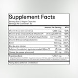 WELLBEL Women + Clean Supplement for Hair, Skin, and Nails, Vegan, Gluten Free, Non GMO 90 Count