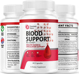 Premium Glyco Capsules - Official PremiumGlyco Advanced Blood Support, Natural Premium Glycol Pills Maximum Strength Health & Wellness Multivitamin Supplement, 60 Capsules for 1 Month