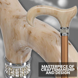 Pearlz Designer Adjustable Cane (Champagne)