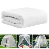 78 x 10 Ft Mosquito Netting for Garden Patio, White