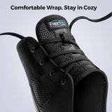 FREETOO Ankle Brace Maximum Metal Support for Men & Women, Compression Foot Support for Sprained Ankle, Plantar Fasciitis,Injury Recovery, Lace up Ankle Support for Running Volleyball Left/Right