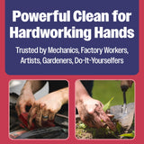 Grit Go Borax Powdered Hand Soap – Heavy-Duty Cleaning, 100% Water Soluble, Septic Safe, Cuts Grease, Oil & Dirt (5 lbs)