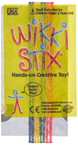 Wikki Stix Fun Paks, Contains 50 Individual paks! Great for Parties, Travel, classrooms, Award/incentives, Restaurants and Christmas Gift Giving, Made in The USA