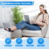 Chonario Big Toe Splint for Broken Toe, Fracture Big Toe Protectors Support for Sprains, Arthritis, Turf Toe, Women & Men, Big Toe Brace with 2 Detachable Metal Plates - Right