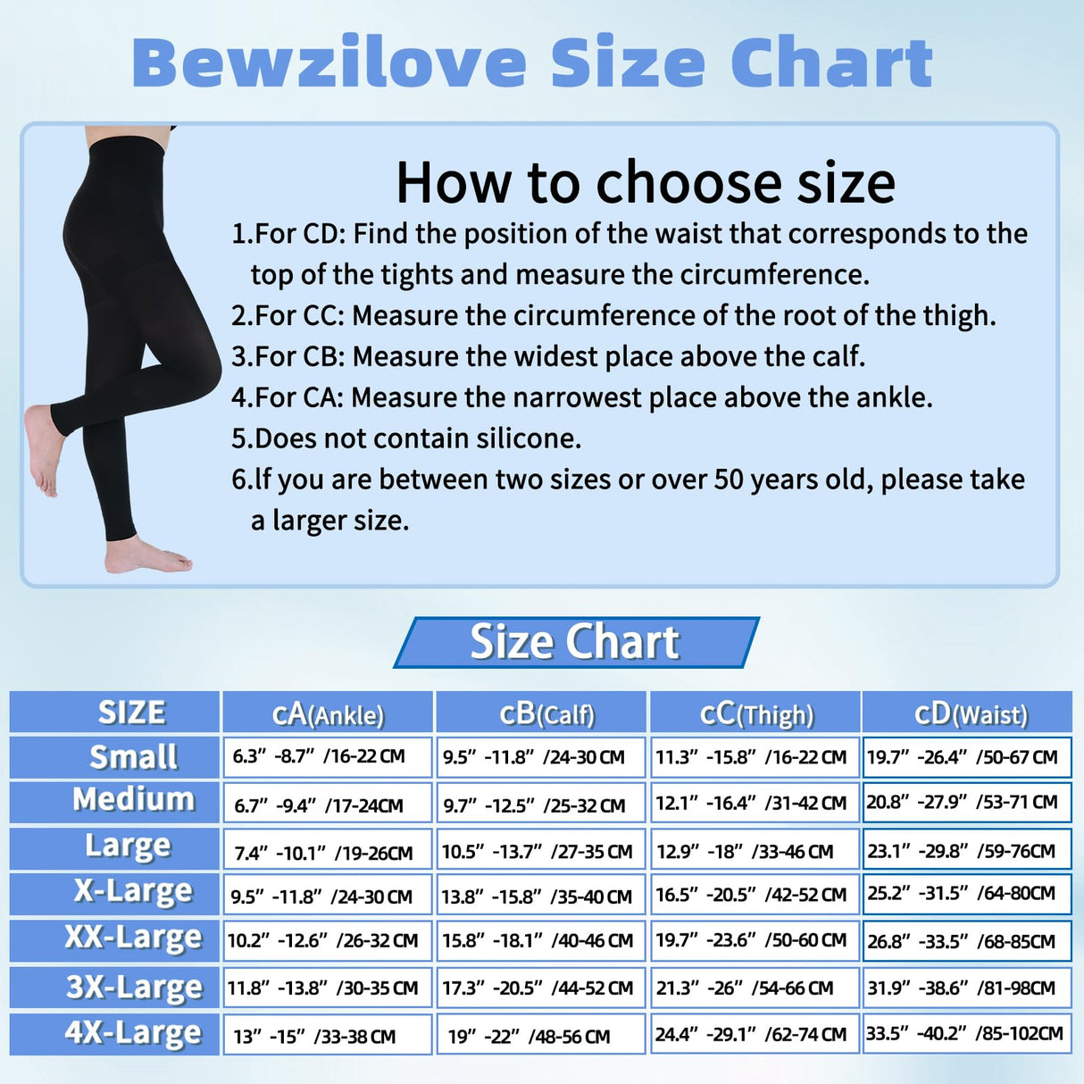 Medical Compression Pantyhose for Women & Men, 20-30mmHg Graduated Support Compression Tights Footless Medical Compression Stockings & Leggings for Edema, Varicose Veins, Swelling(Black,L)