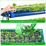 LAPOND 100 Pack Grow Sponges, Replacement Root Growth Sponges Seed Pods,Seed Starter Plugs for Hydroponic Indoor Garden System