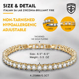 BUMBLEBEE Handmade Tennis Bracelet for Women