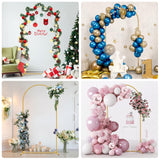 7.2FT Metal Arch Backdrop Stand Gold Wedding Balloon Frame Pergola Arbor